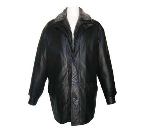 Men's Leather Coat