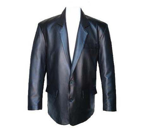 Men's Leather Coat