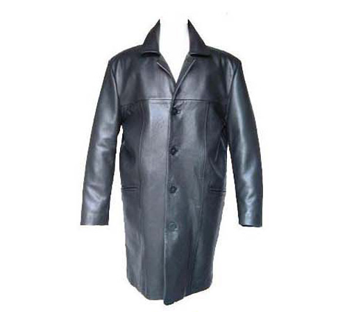 Men's Leather Coat