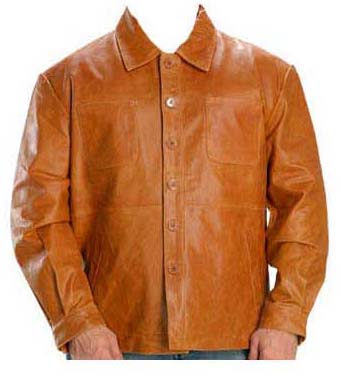 Men's Leather Shirts