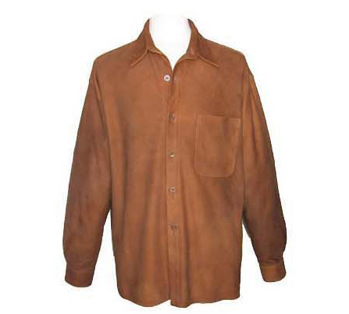 Men's Leather Shirts